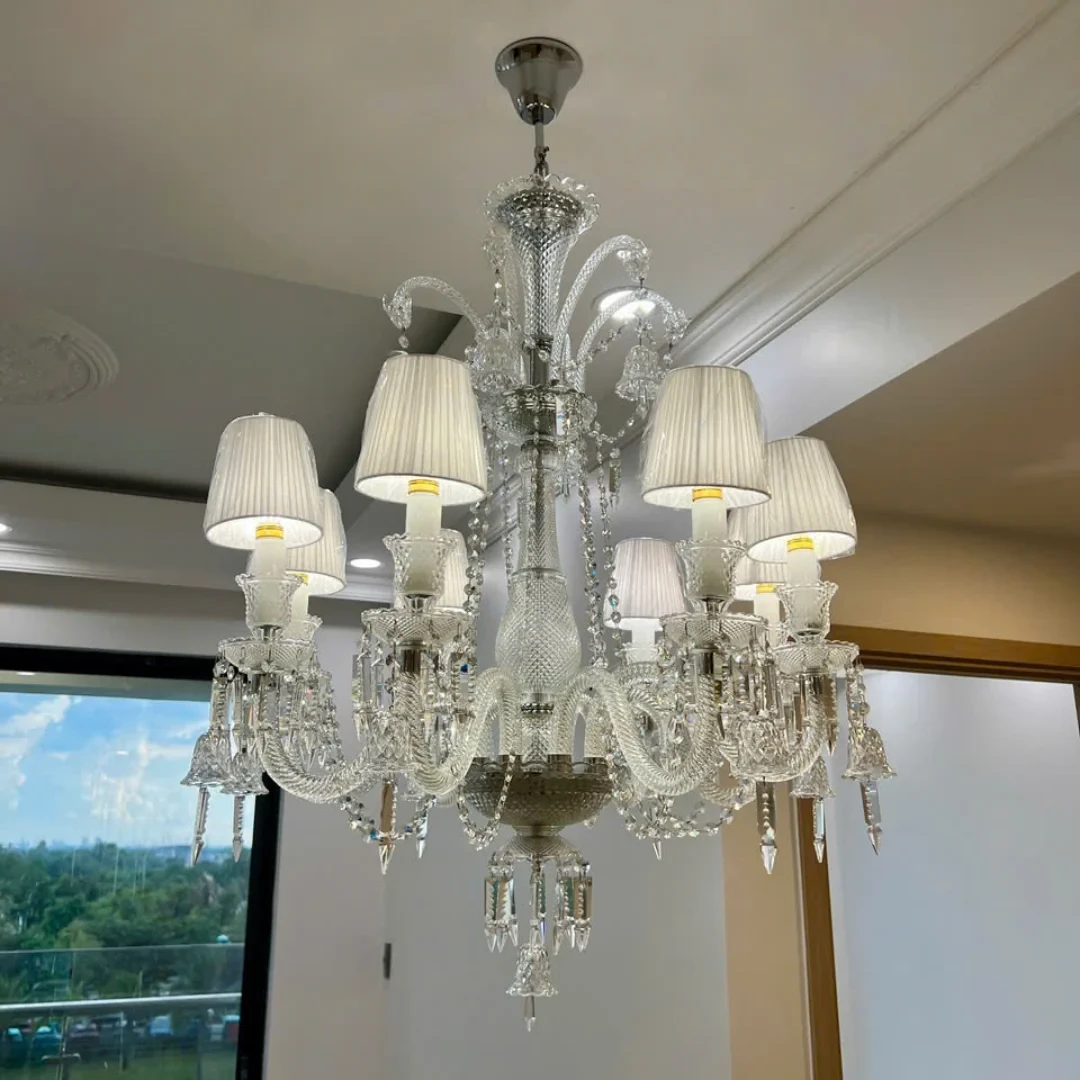 Đèn chùm trang trí Ø750*H800 - E14*8