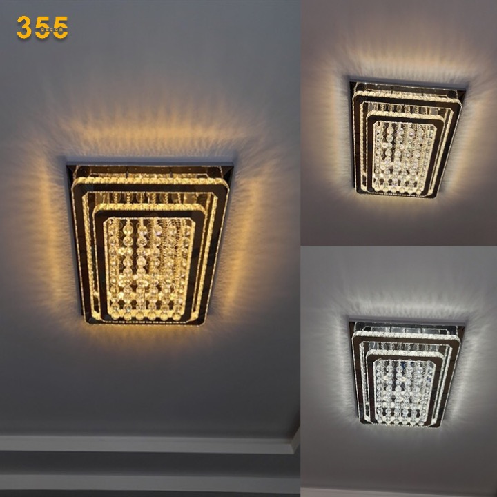 Đèn ốp trần pha lê OTPL40403