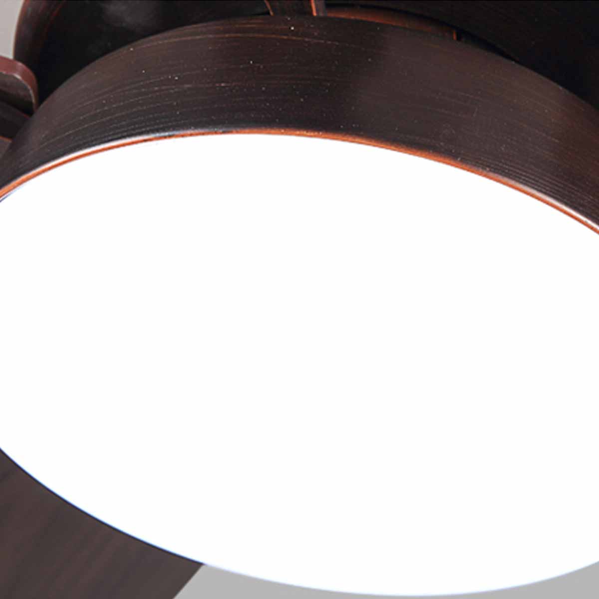 Quạt trần đèn Hufa ĐQ 6016 Ø1080*H400 5 cánh Gỗ