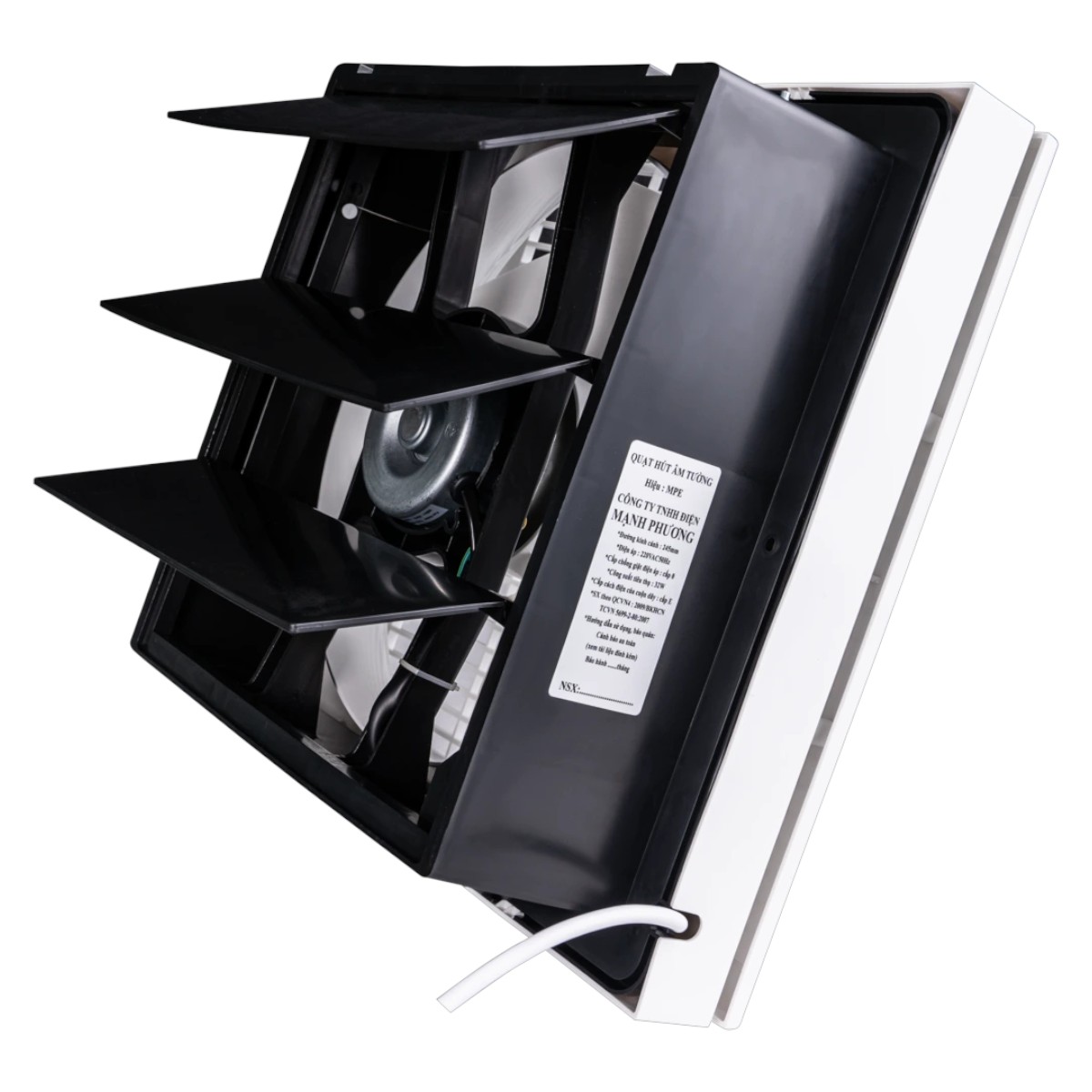 Quạt thông gió MPE âm tường có mặt che bảo vệ AF2