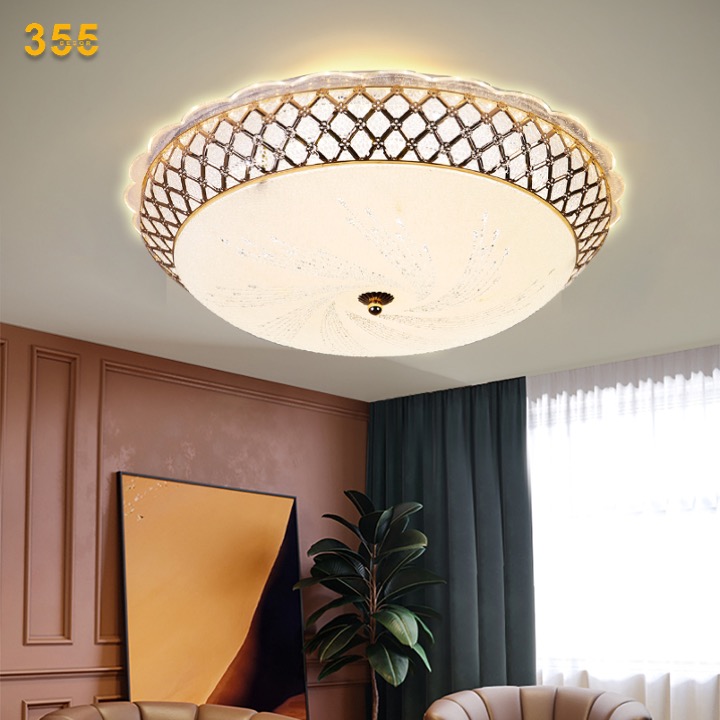 Đèn ốp trần pha lê OPLH129