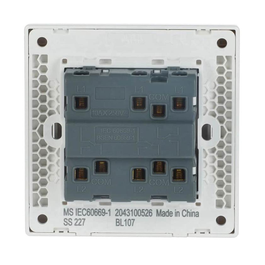 Bộ công tắc ba ABB Inora BL103 1 chiều 10AX