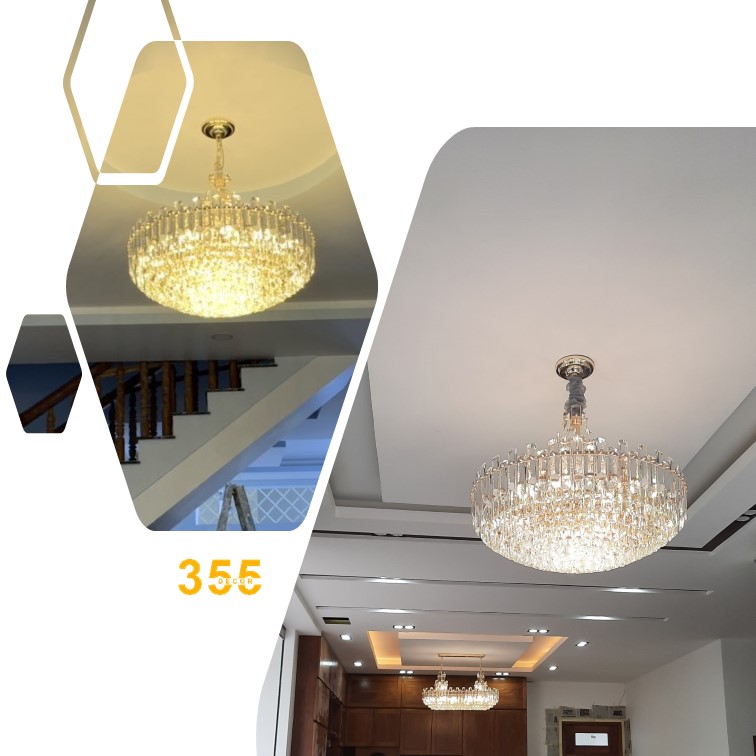 Đèn thả pha lê TPL6270T800