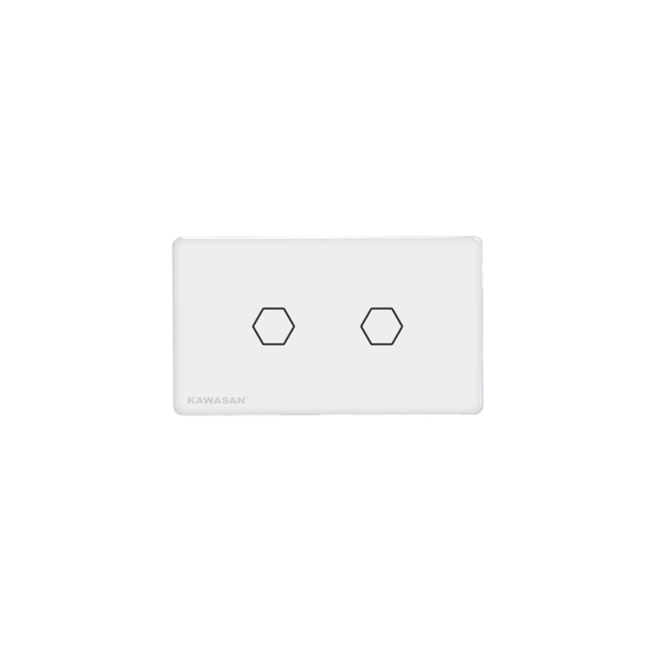 Công tắc đôi cảm ứng chạm Wifi Kawasan CT2N-WIFI