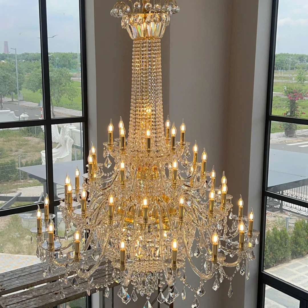 Đèn chùm Pha Lê K9 355 DECOR DC8860