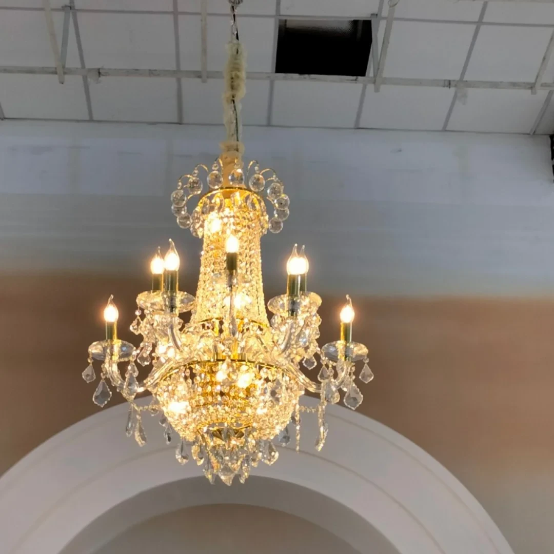 Đèn chùm Pha Lê K9 355 DECOR DC8860