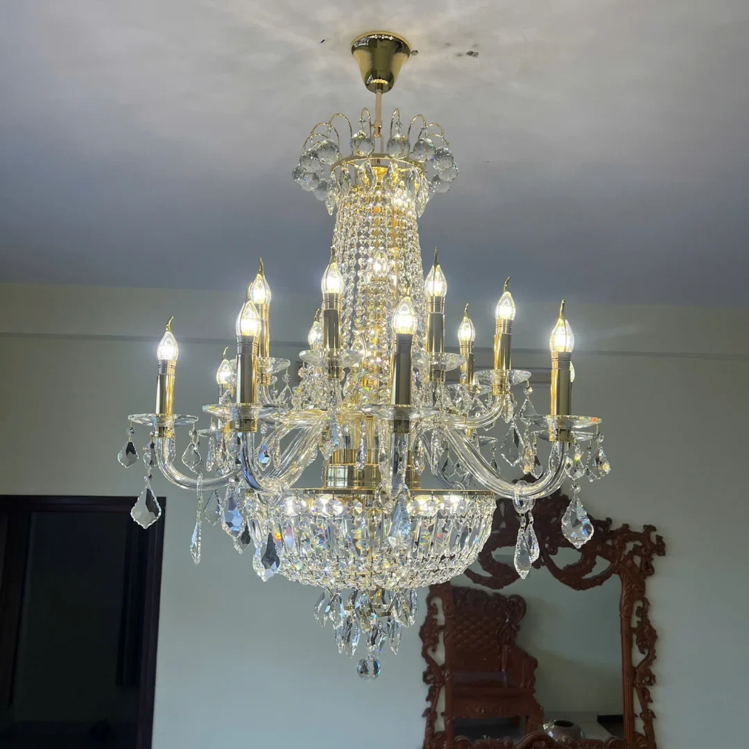 Đèn chùm Pha Lê K9 355 DECOR DC8860