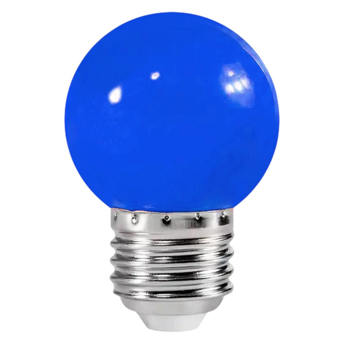 Bóng đèn Led bulb chanh tròn 1.2W nhiều màu