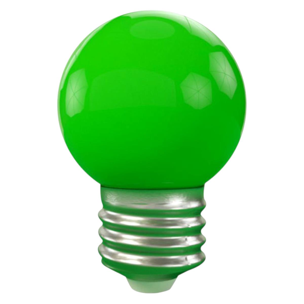 Bóng đèn Led bulb chanh tròn 1.2W nhiều màu