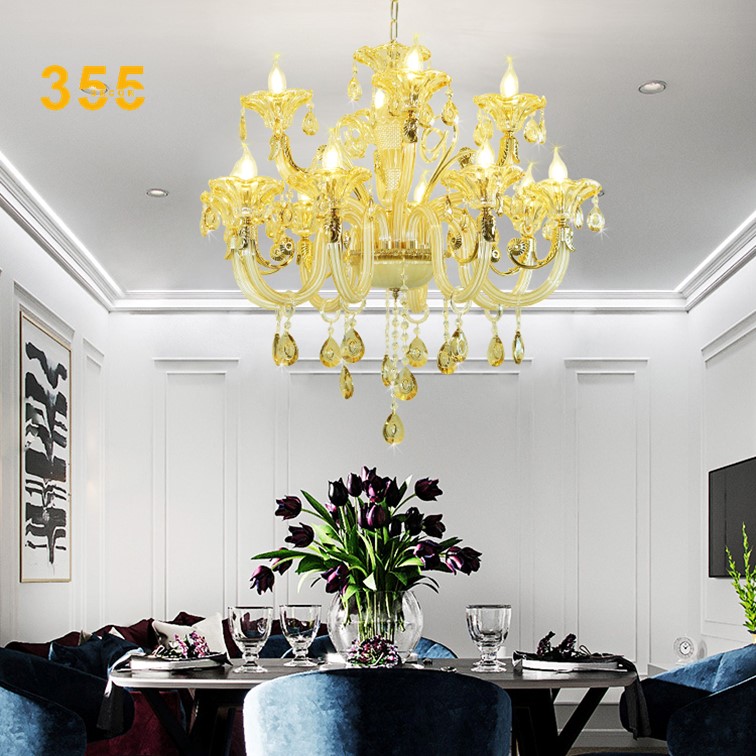 Đèn Chùm Nến Ø700*H600, E14*12