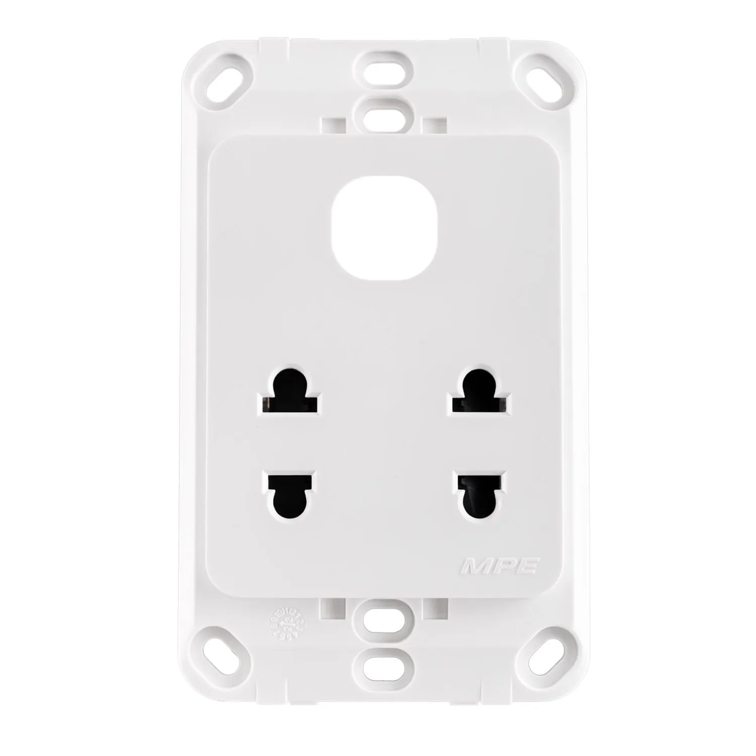 Ổ cắm đôi MPE 2 chấu 16A A20US2XN