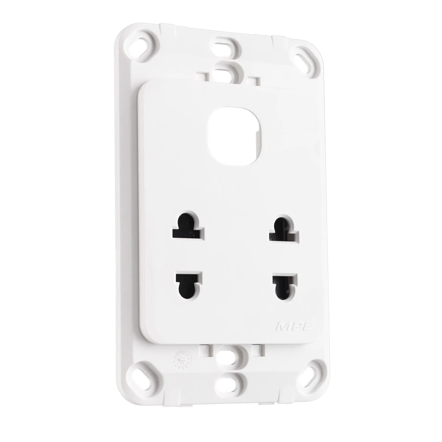 Ổ cắm đôi MPE 2 chấu 16A A20US2XN