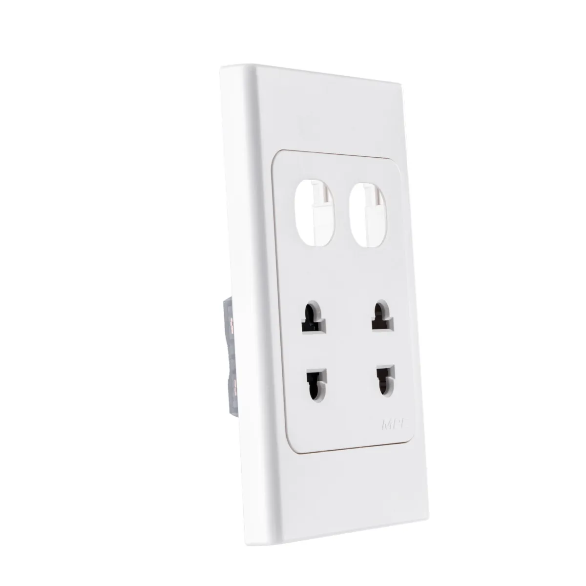 Ổ cắm đôi MPE 2 chấu 16A A20US2XXN