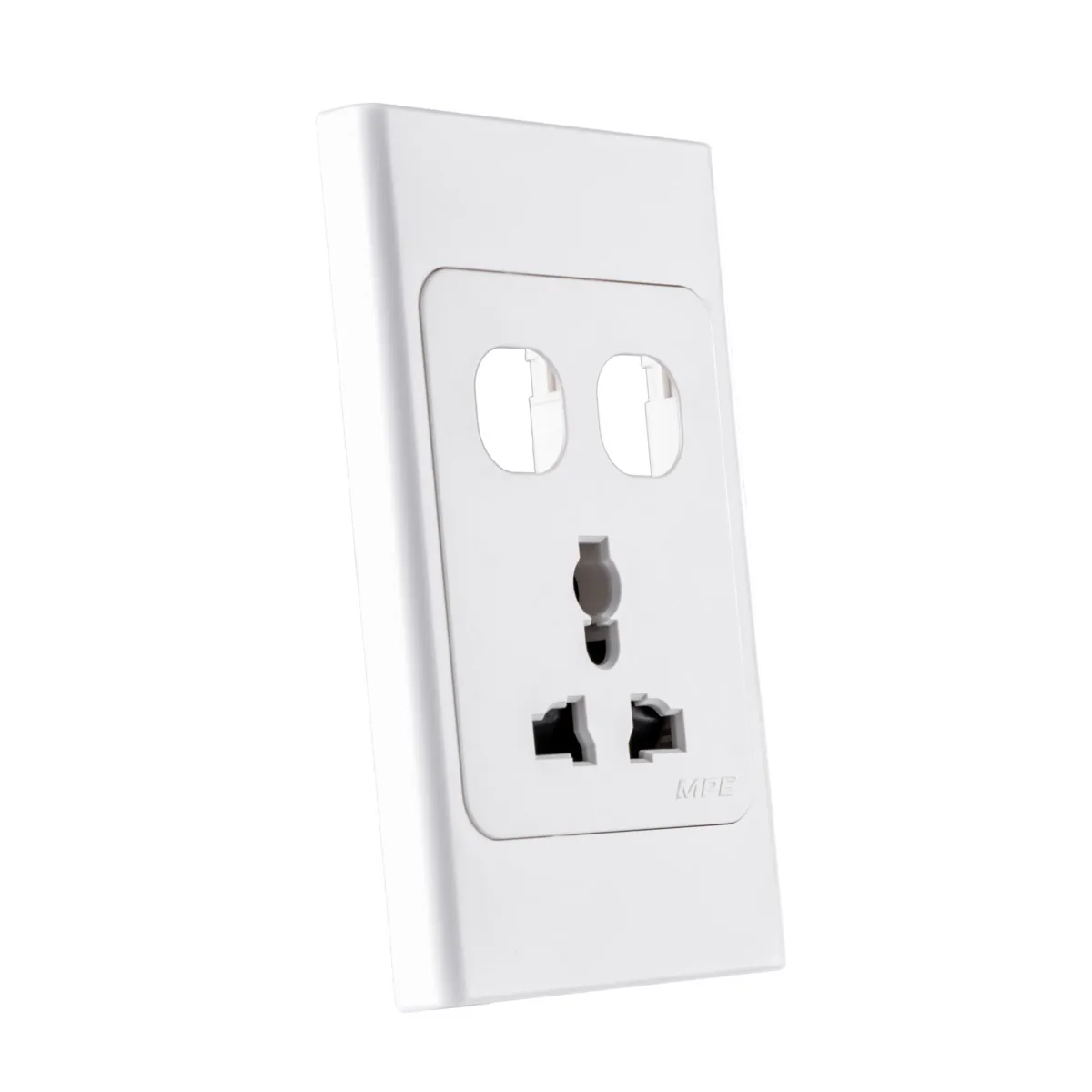 Ổ cắm đơn MPE A20USMXXN đa năng 16A 2 lỗ