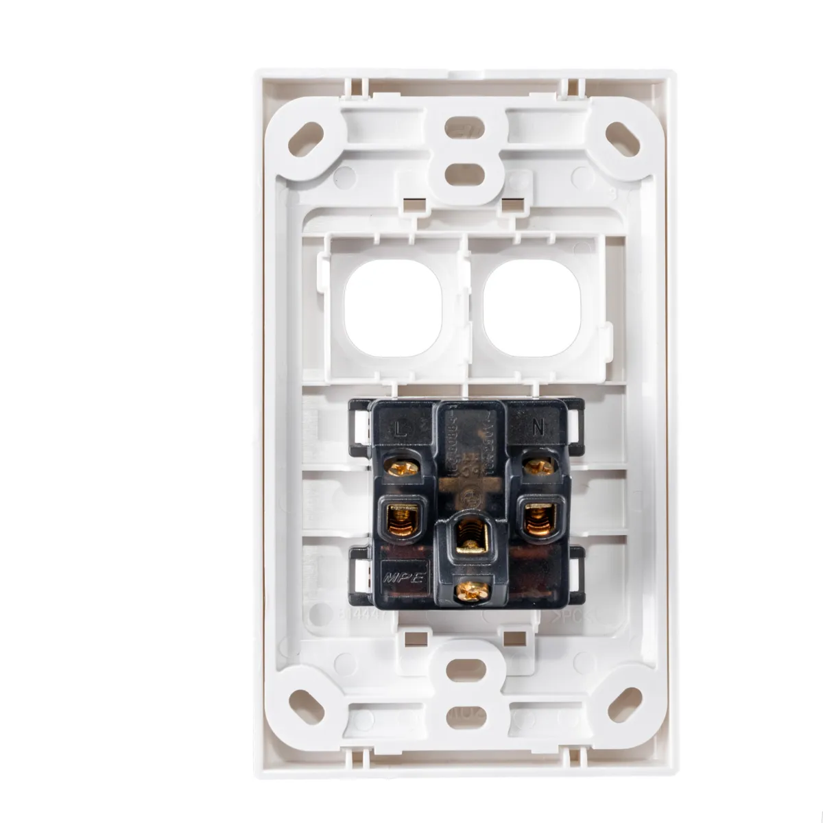 Ổ cắm đơn MPE A20USMXXN đa năng 16A 2 lỗ
