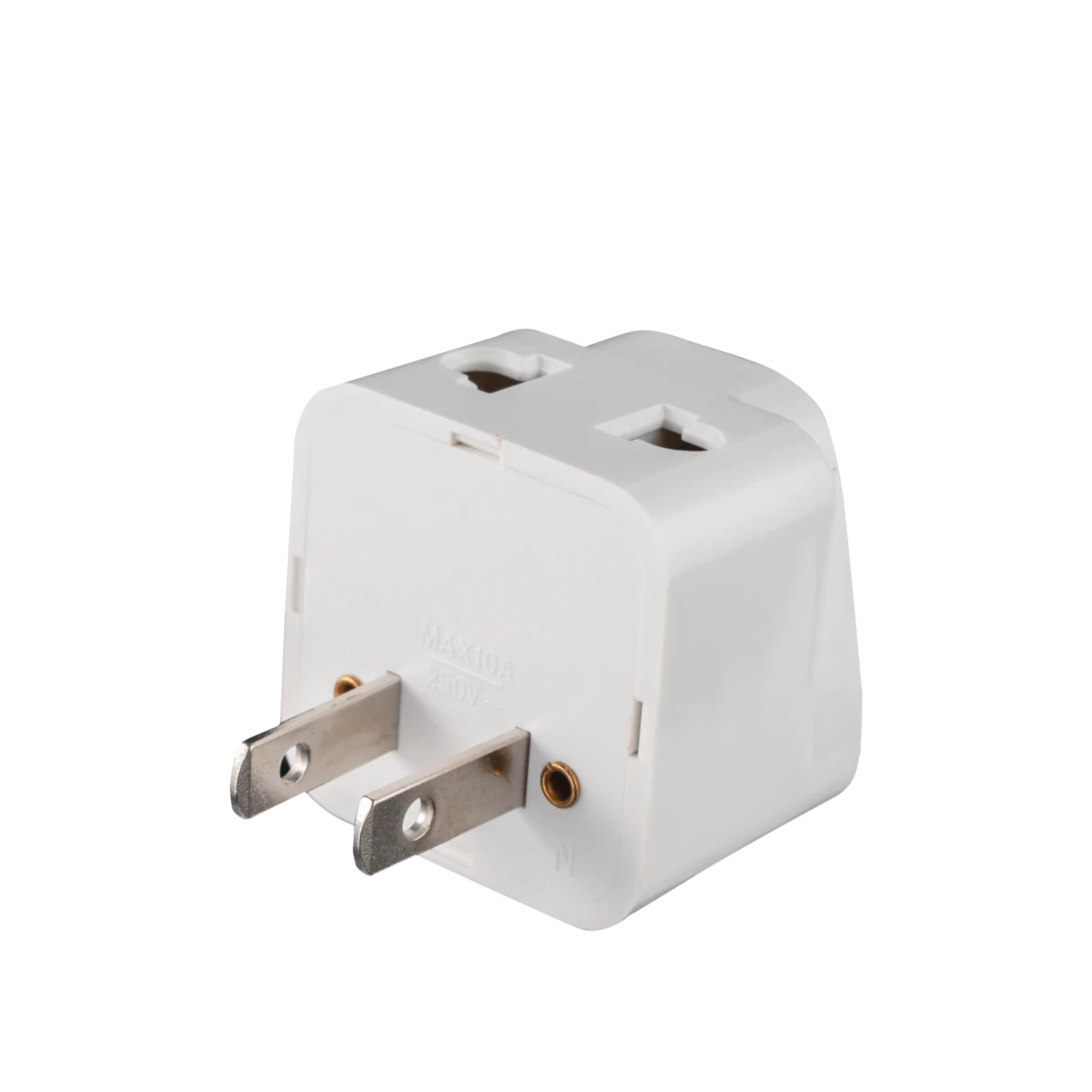 Ổ cắm du lịch MPE chân cắm dẹp - tròn