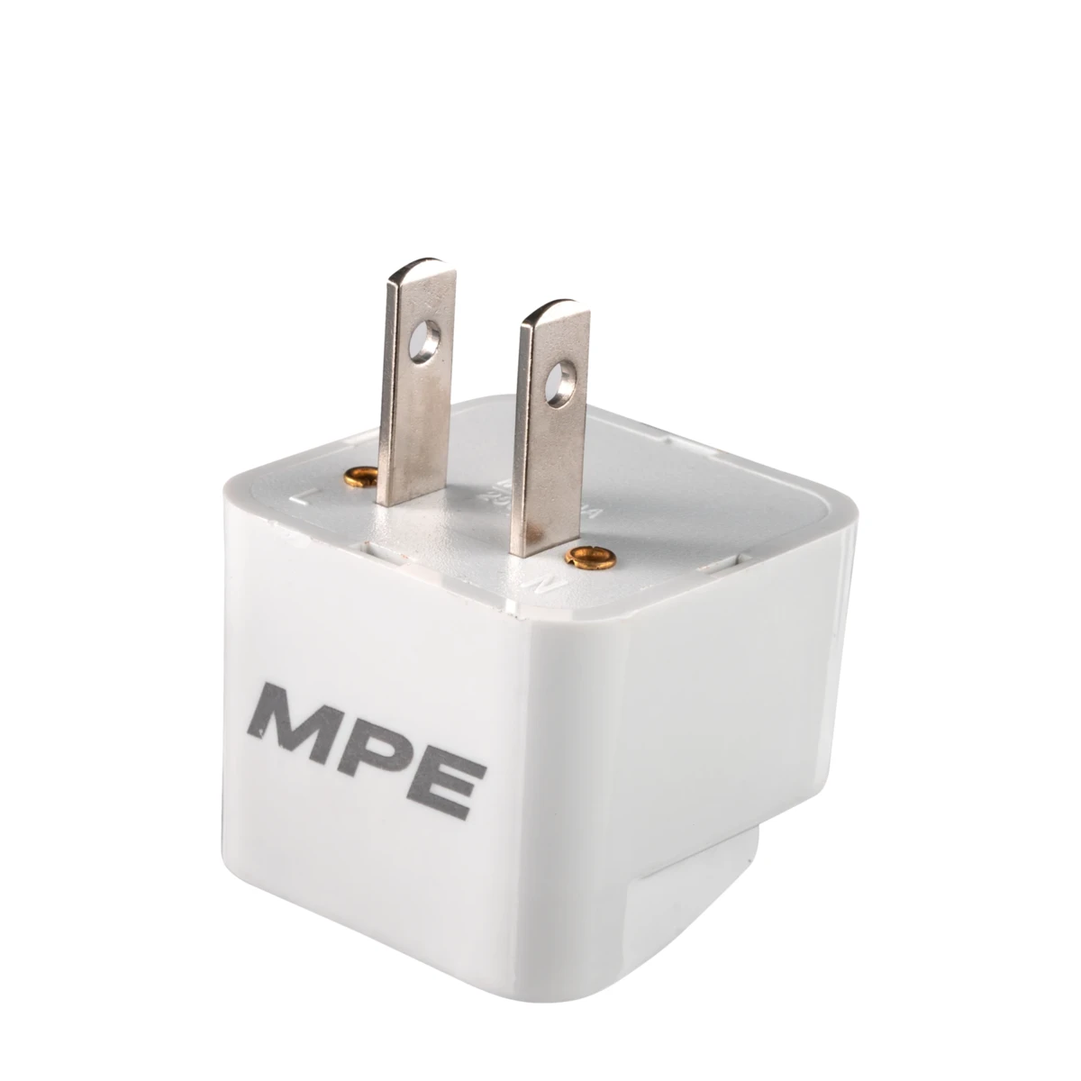 Ổ cắm du lịch MPE chân cắm dẹp - tròn