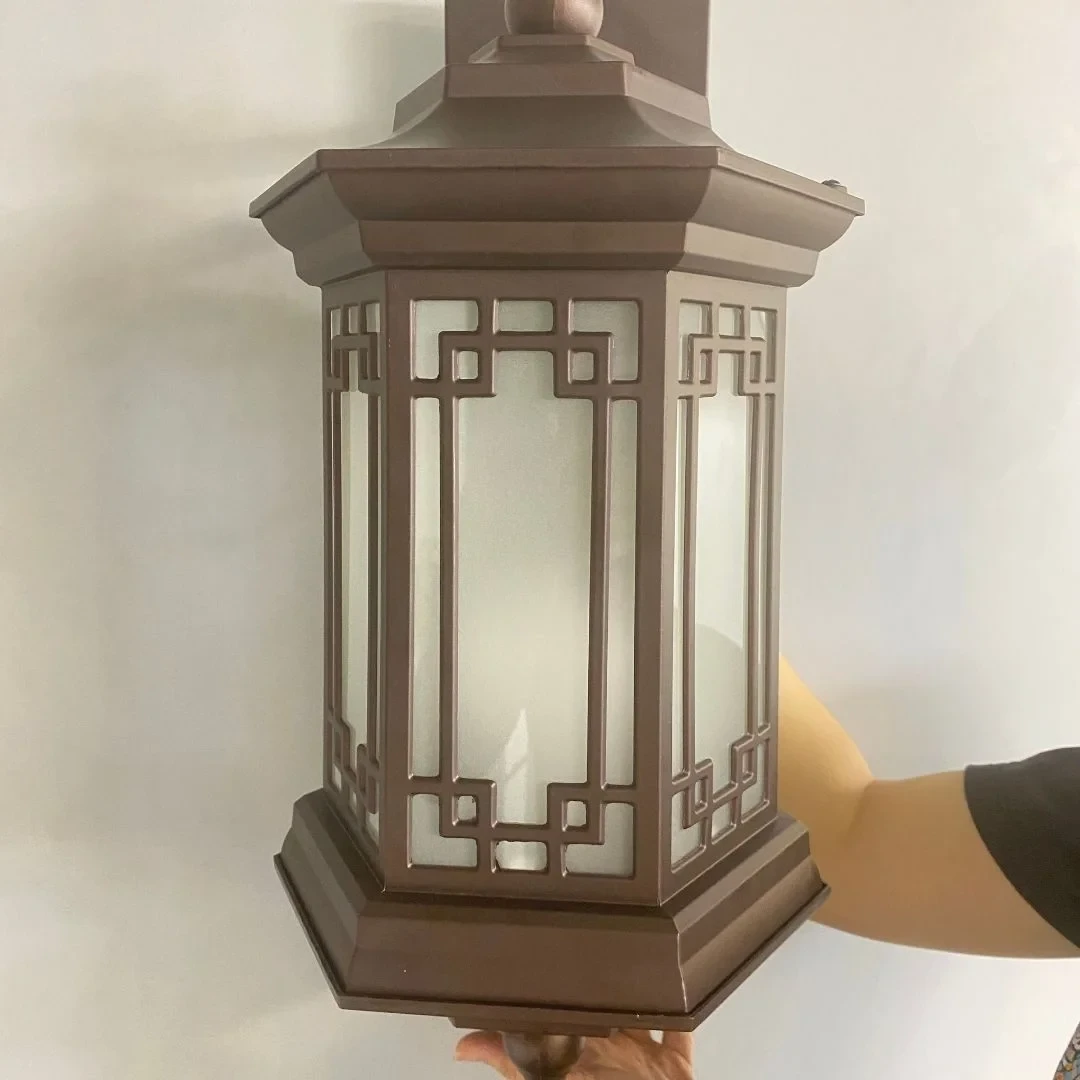 Đèn vách ngoài trời W195*L220*H600 - E27*1