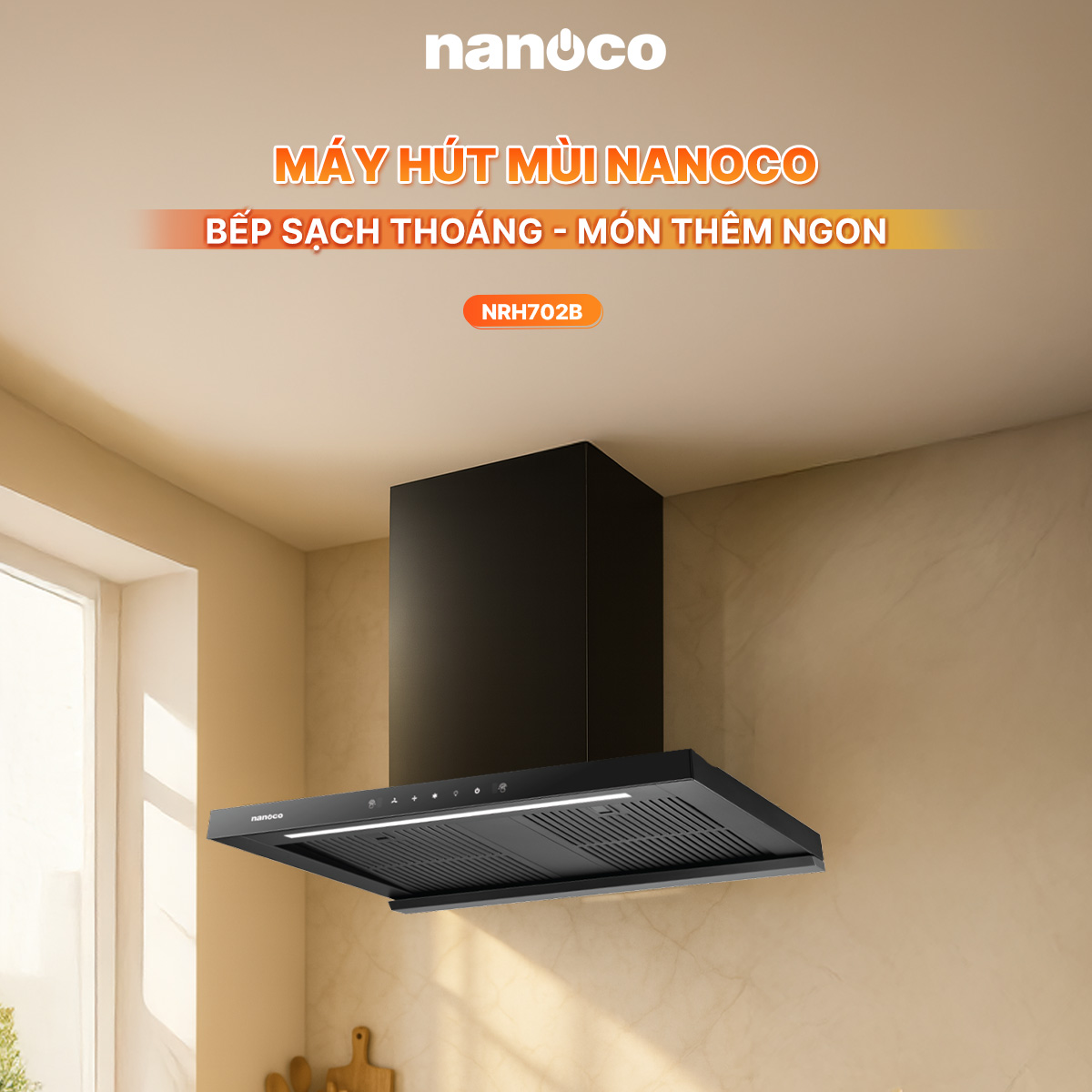 Máy hút mùi Nanoco NRH702B