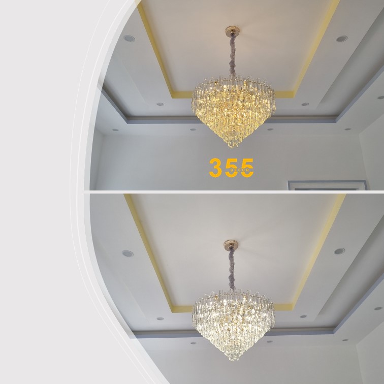 Đèn thả pha lê TPL8188T600