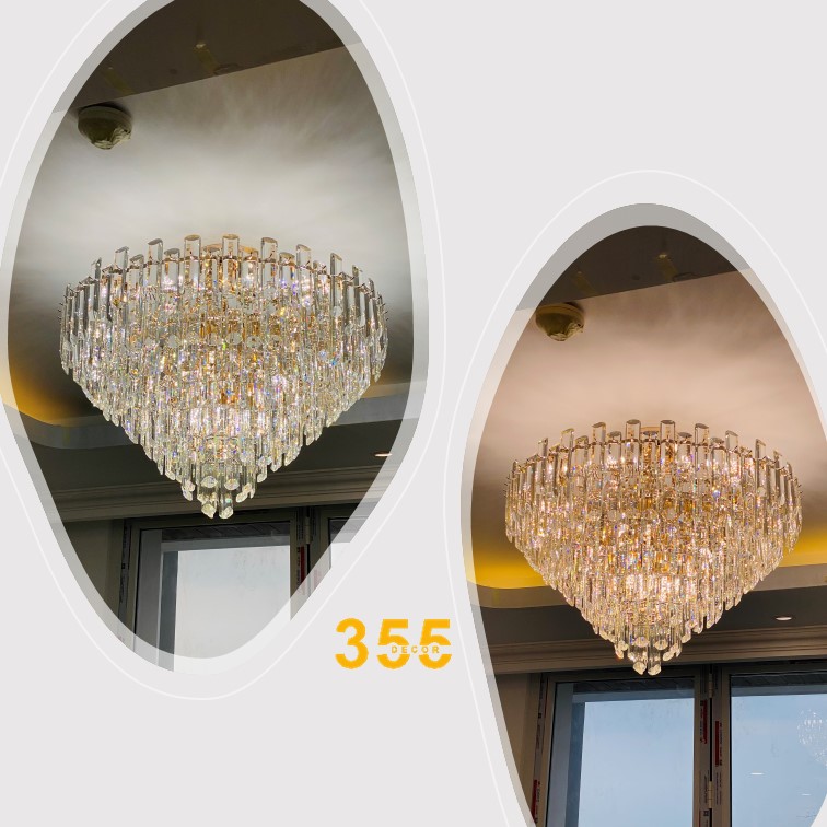 Đèn thả pha lê TPL8188T600