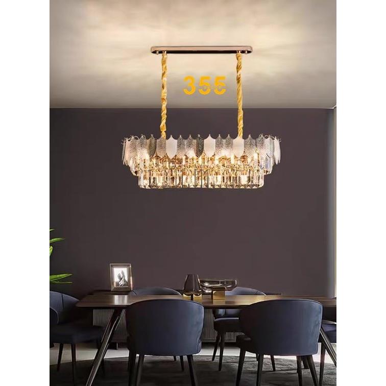 Đèn thả pha lê TPL8032N800