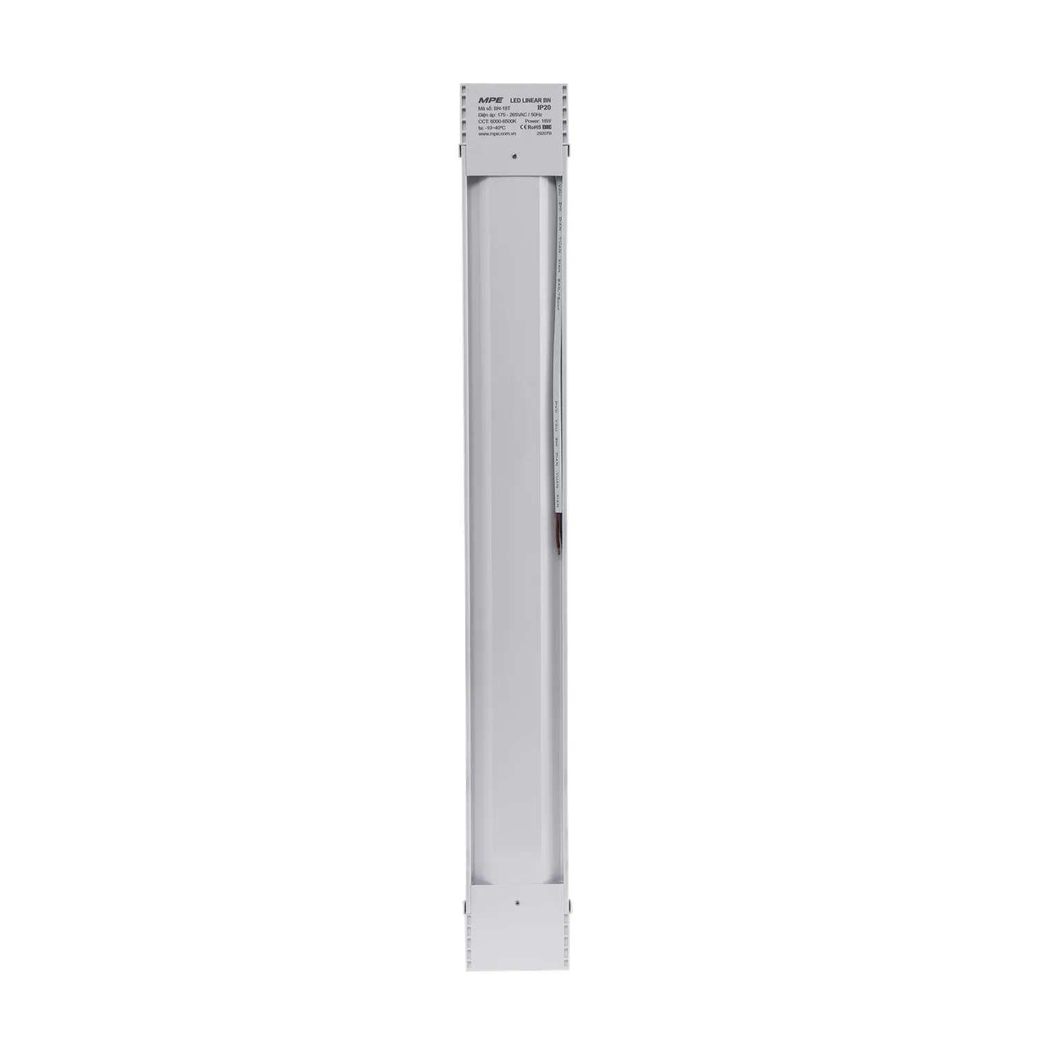 Đèn LED bán nguyệt MPE 6 tấc 18W
