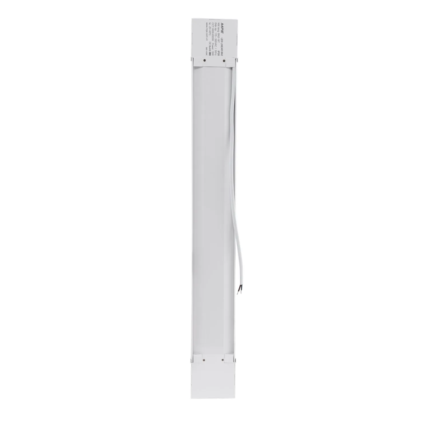 Đèn LED bán nguyệt MPE 18W 6 tấc series BN2