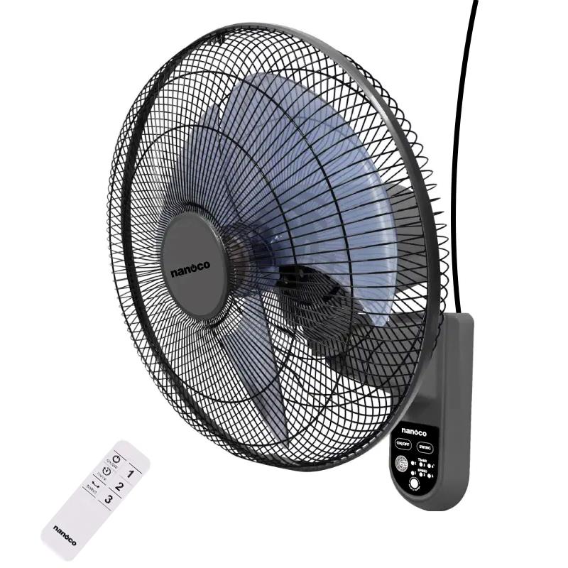 Quạt tường Nanoco NWF1615RC-GR Ø40cm màu ghi