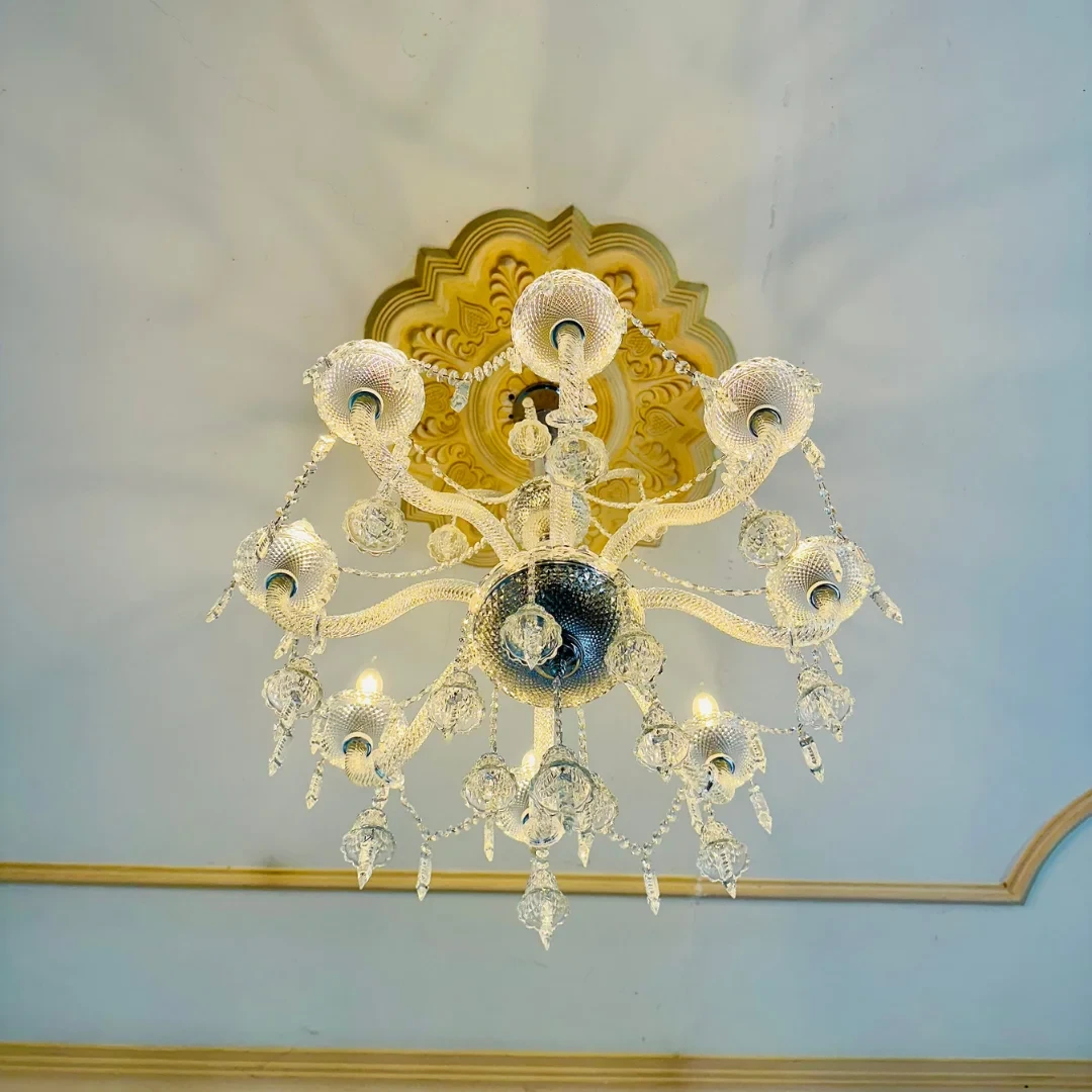 Đèn Chùm Ø750*H600, E14*8