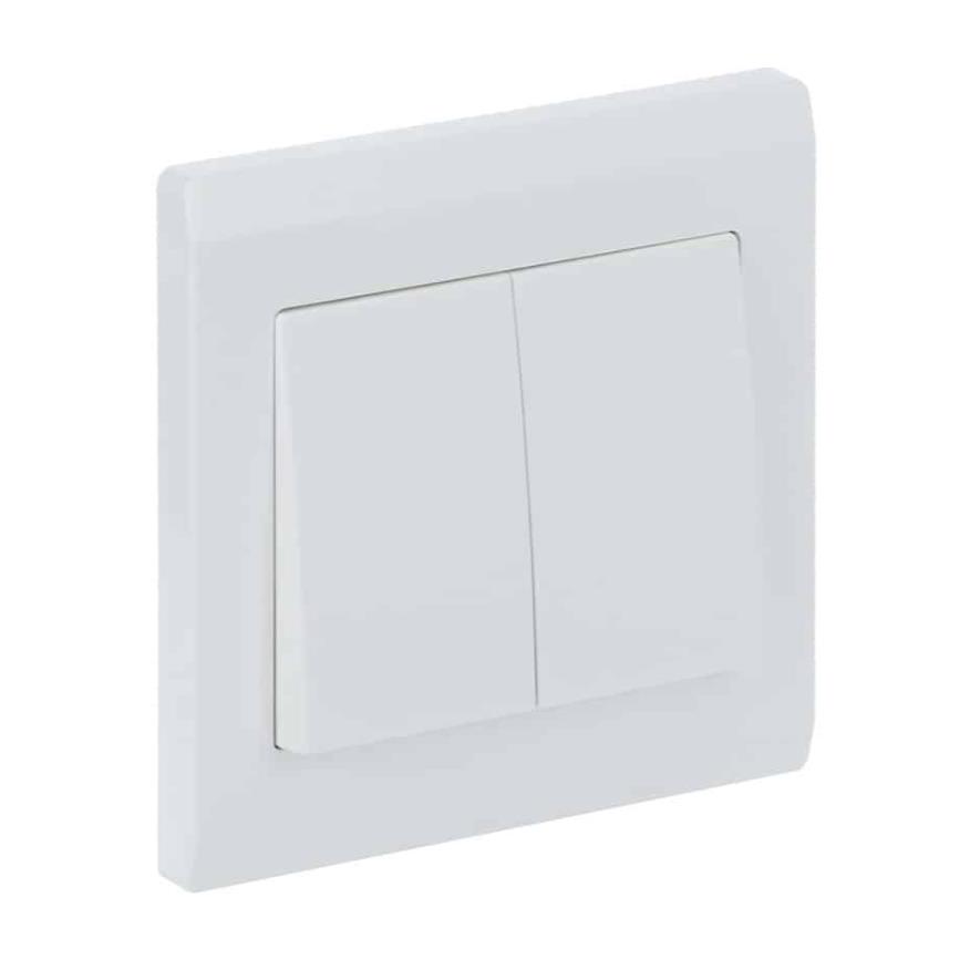 Bộ công tắc đôi ABB Inora BL102 1 chiều 10AX