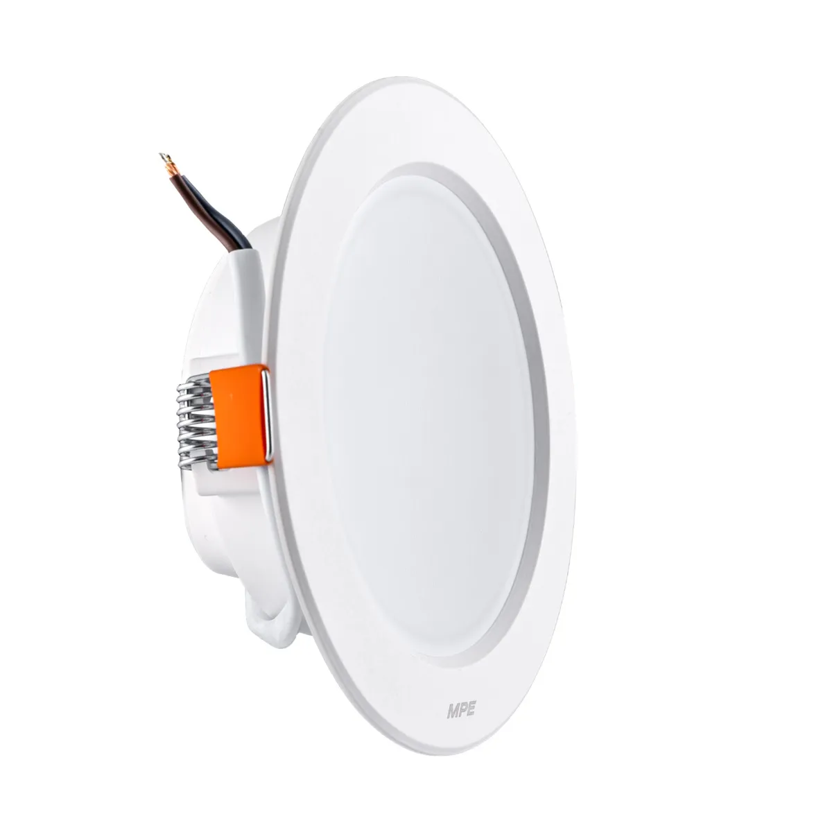 Đèn LED downlight MPE âm trần 9W ánh sáng trắng & vàng series DLEL