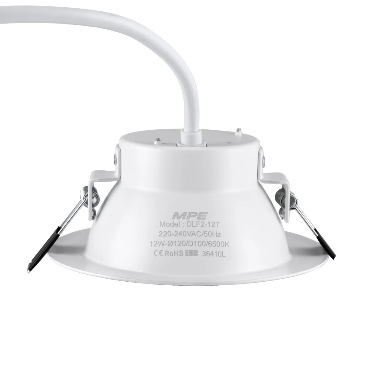 Đèn LED downlight âm trần MPE Serie DLF2 12W