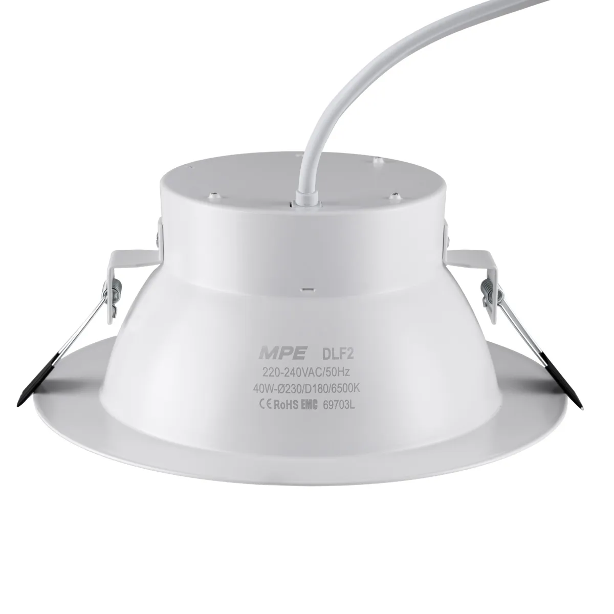 Đèn LED downlight âm trần MPE Serie DLF2 40W