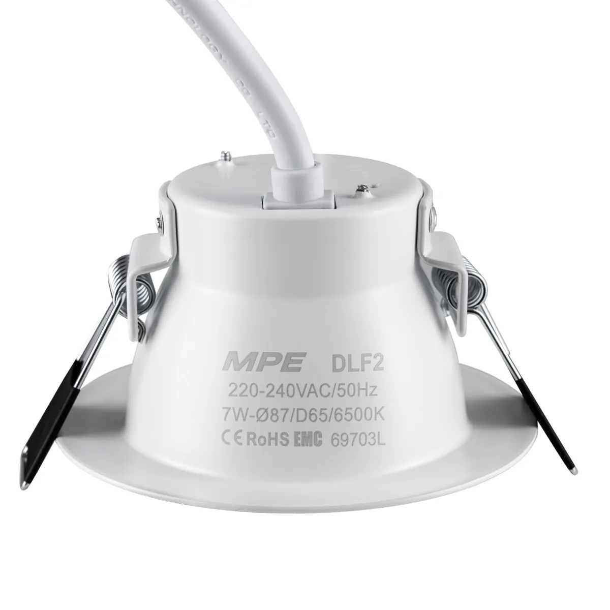 Đèn LED downlight âm trần MPE Serie DLF2 7W