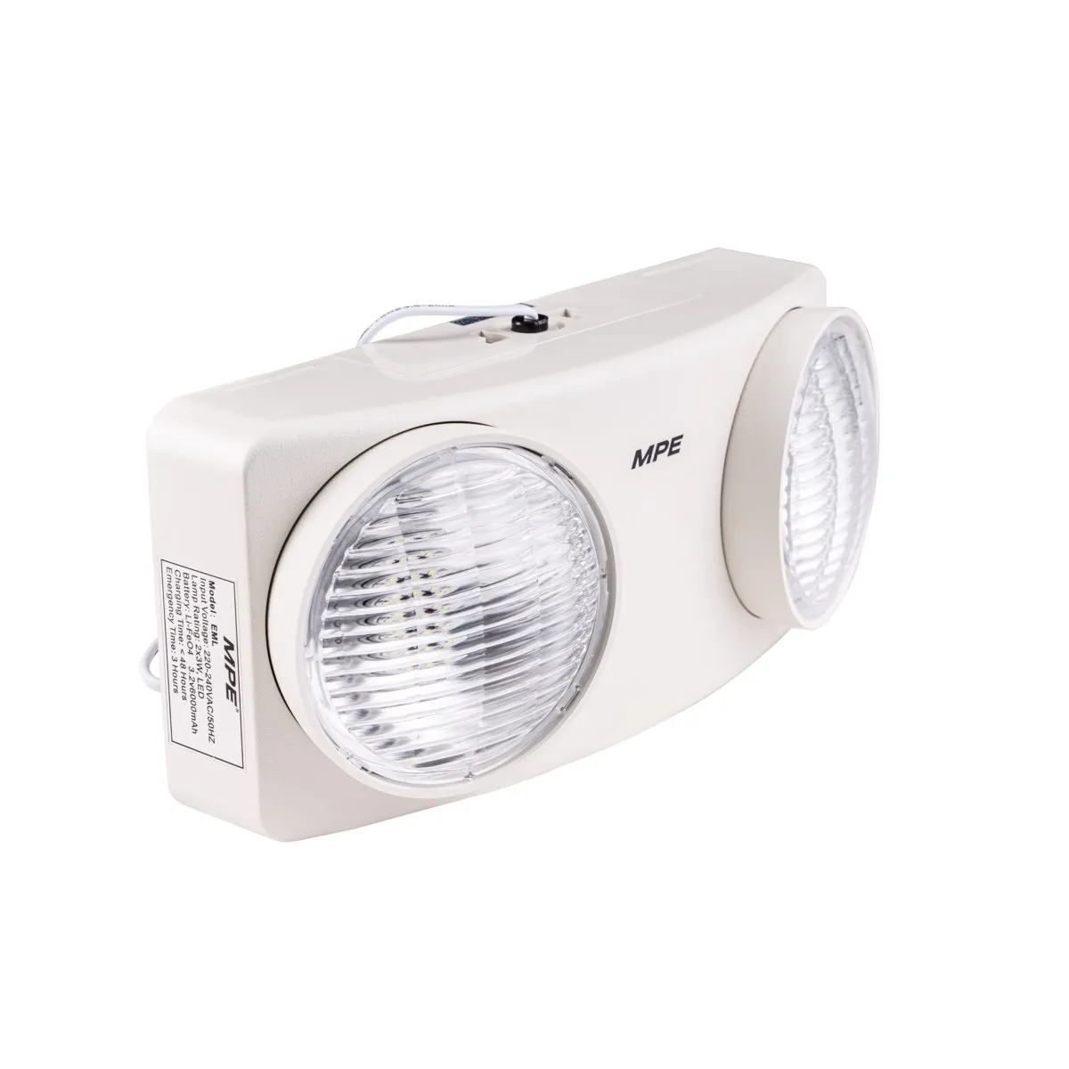 Đèn chiếu sáng khẩn cấp MPE 6W EML