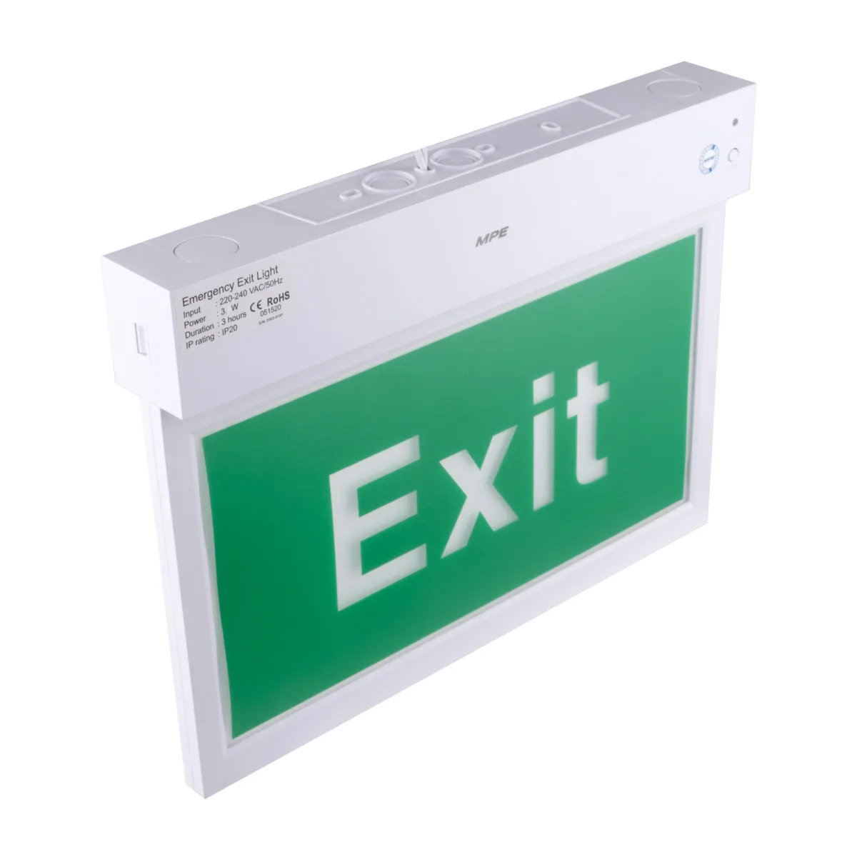 Đèn báo Exit MPE đa năng 1 mặt EX/M 3W
