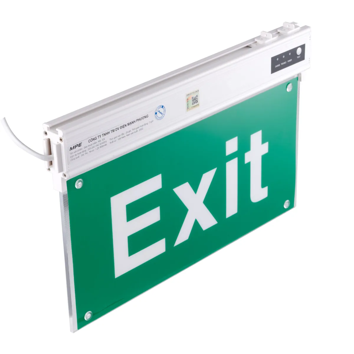 Đèn báo Exit MPE 1 mặt EX-P