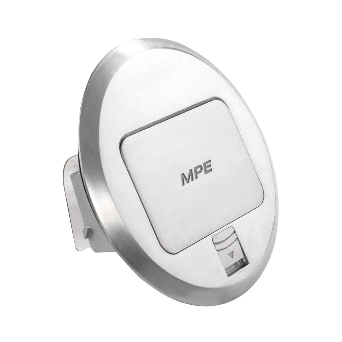 Ổ cắm âm sàn MPE FCA-60 kiểu tròn màu xám