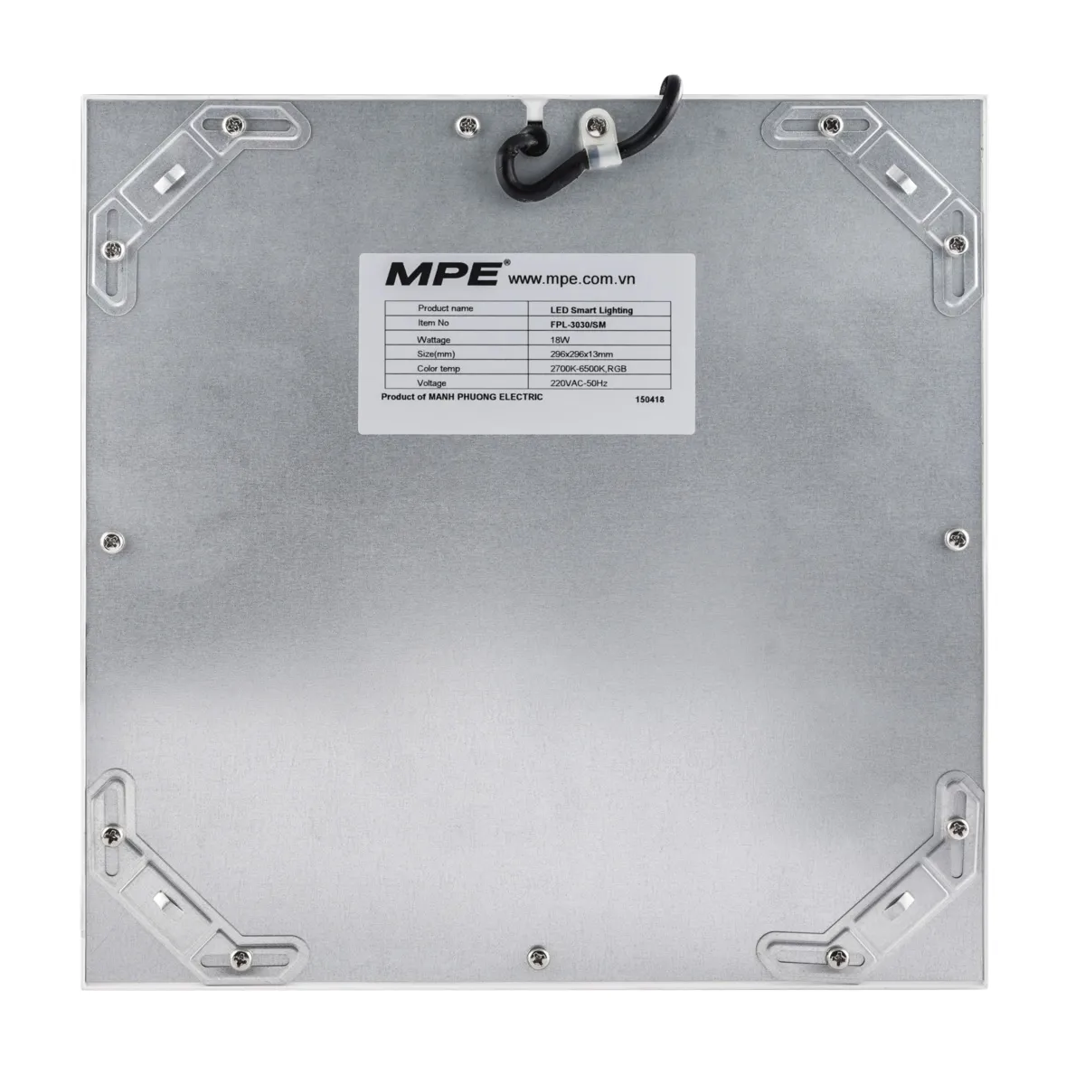 Đèn LED Panel MPE tấm Smart Lighting FPL-3030/SM 18W 30x30cm