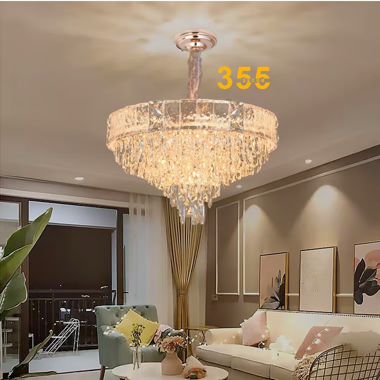 Đèn treo pha lê K9 355 Decor TPL326 LED 3000K