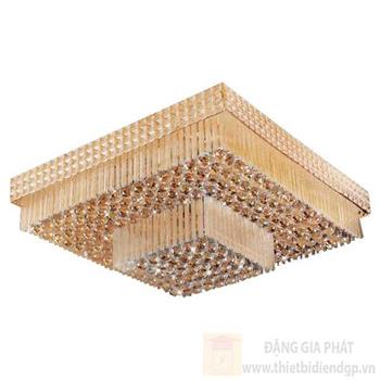 Đèn mâm pha lê vuông HUFA MLF 9926 có remote