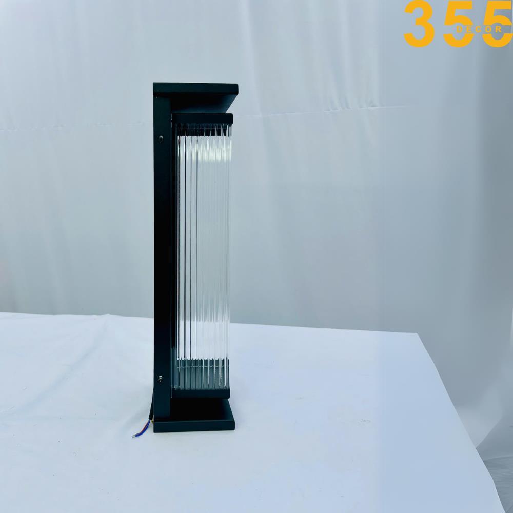 Đèn vách ngoài trời 355 Decor VNT2663 ánh sáng vàng
