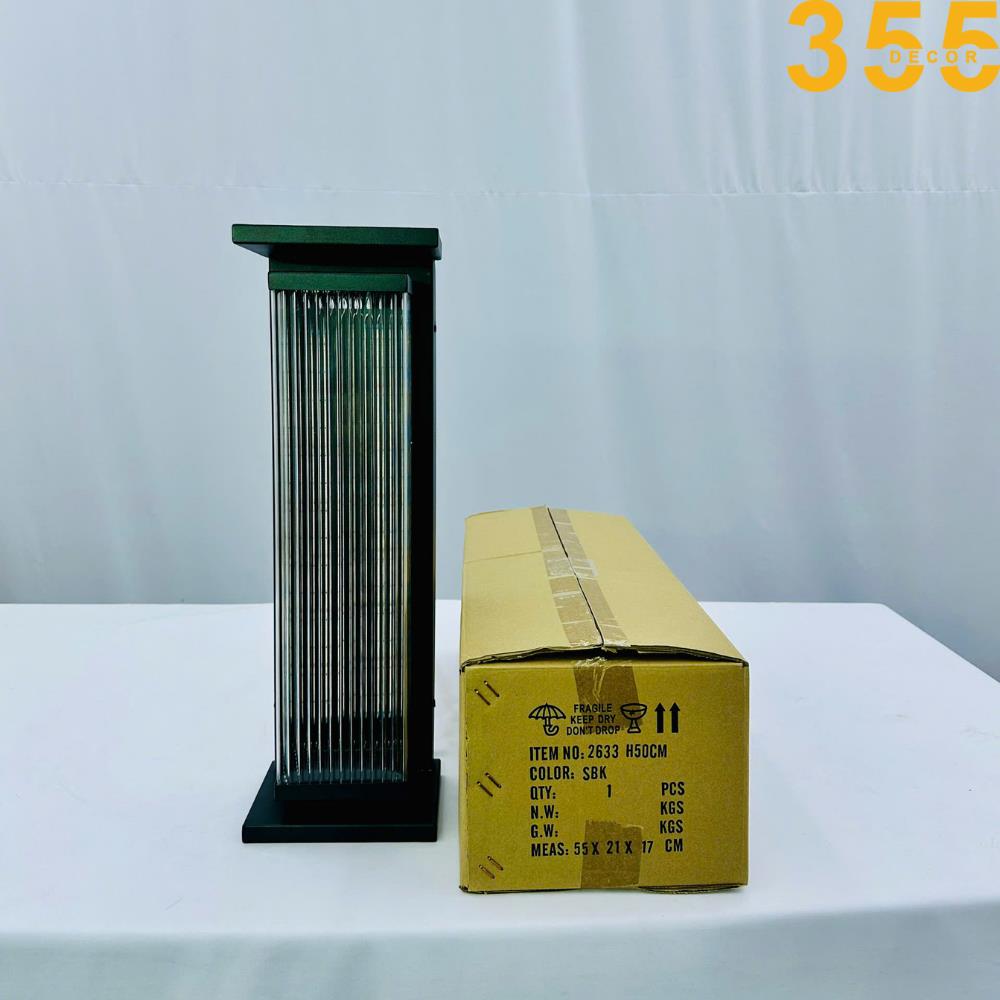Đèn vách ngoài trời 355 Decor VNT2663 ánh sáng vàng