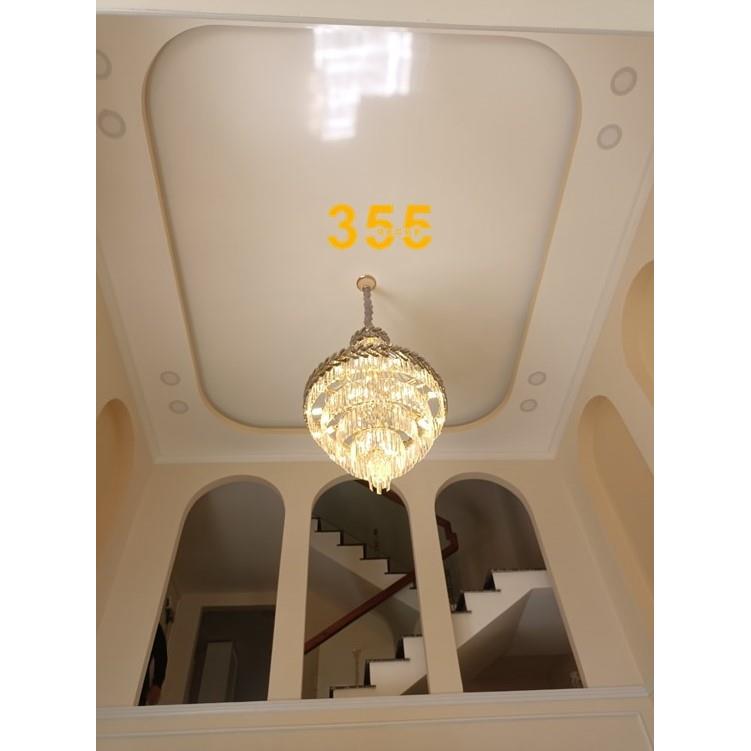 Đèn thả pha lê 355 Decor TPL88450T800