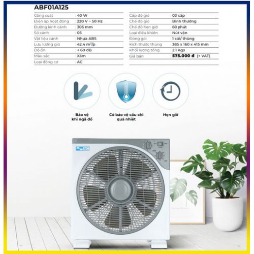 Quạt Hộp Ac - ABF01A125
