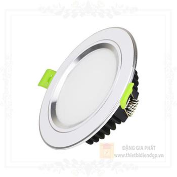 Đèn âm trần DOB Kingeco EC-DOB-8SS-T118-T 8W mặt phẳng