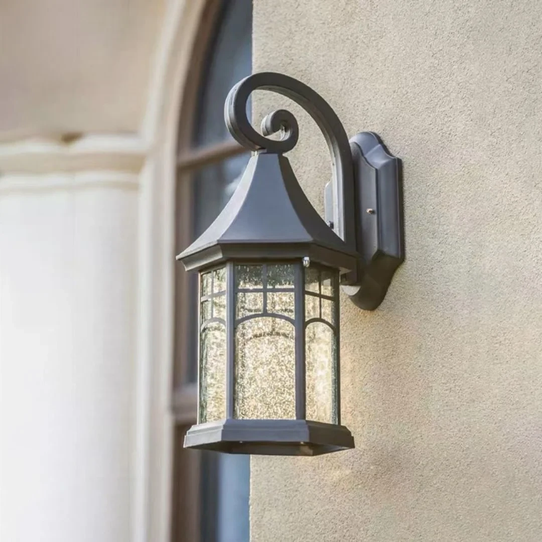 Đèn vách ngoài trời W180*L195*H360 - E27*1