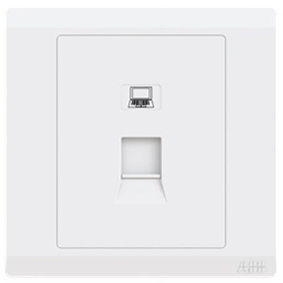 Bộ ổ cắm mạng đơn ABB Inora BL331 RJ45 CAT.5e