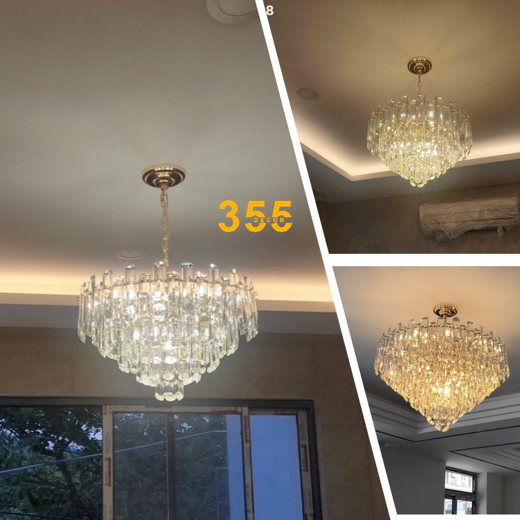 Đèn thả pha lê TPL8188T800